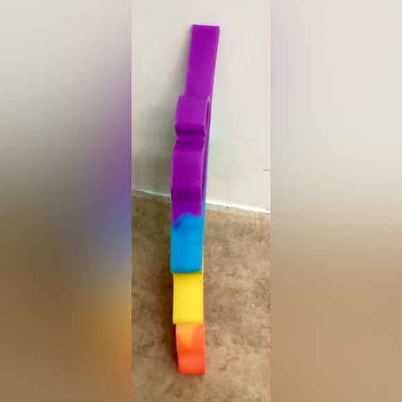 Rainbow Unicorn Fidget / Pop It - Picture 10 of 10